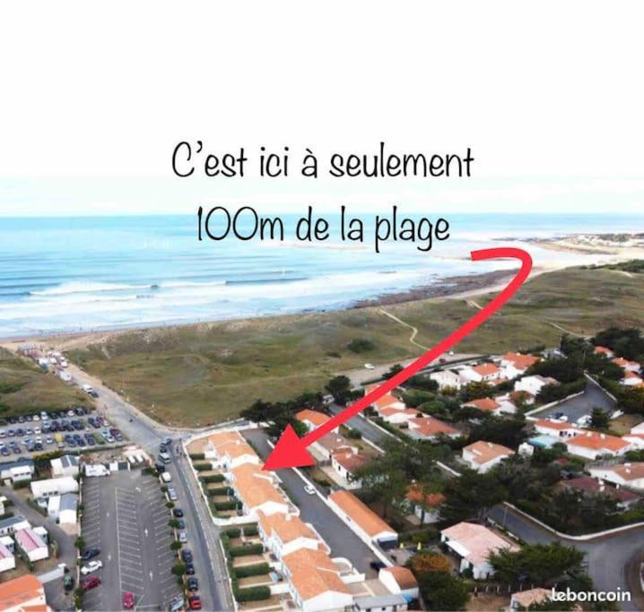 Charmante Maison De Plage Brétignolles-sur-Mer 외부 사진